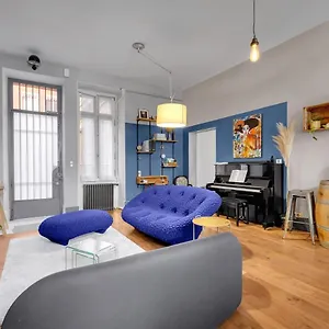 Bleu Du Maine - Elegant T3 Avec Terrasse Apartment